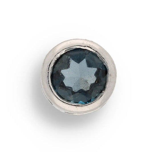 Get your Exquisite Sterling Silver London Blue Topaz Slider Necklace online now or in store at Forever Gems in Franschhoek, South Africa