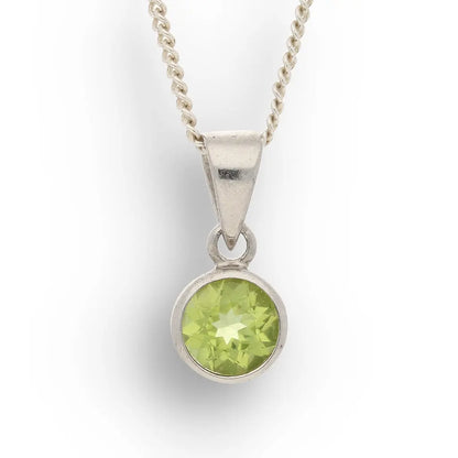 Get your Peridot Tube Set Necklace with Bail online now or in store at Forever Gems in Franschhoek, South Africa