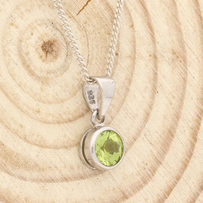 Get your Peridot Tube Set Necklace with Bail online now or in store at Forever Gems in Franschhoek, South Africa