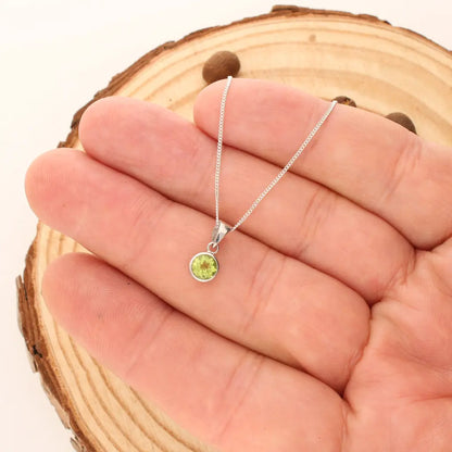 Get your Peridot Tube Set Necklace with Bail online now or in store at Forever Gems in Franschhoek, South Africa