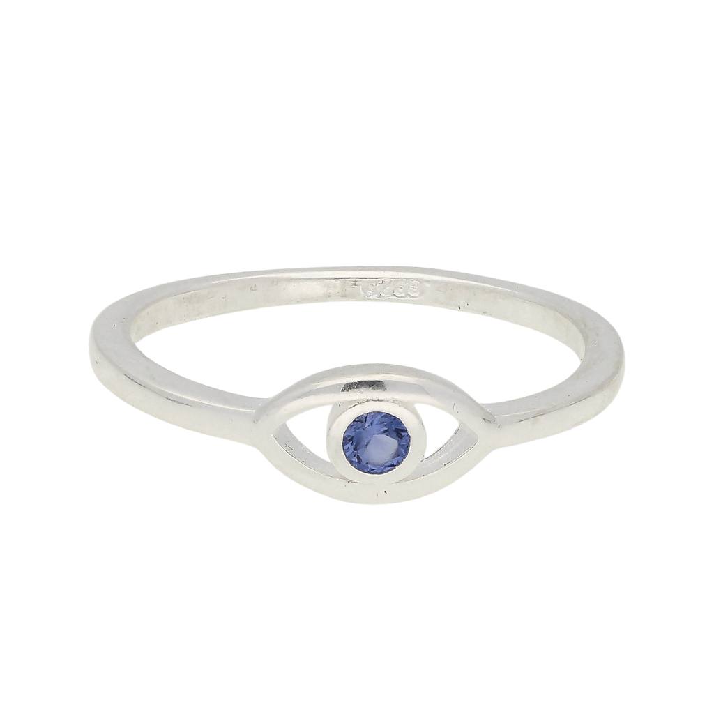 Buy your Evil Eye Sterling Silver Ring online now or in store at Forever Gems in Franschhoek, South Africa