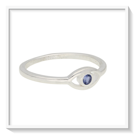 Buy your Evil Eye Sterling Silver Ring online now or in store at Forever Gems in Franschhoek, South Africa
