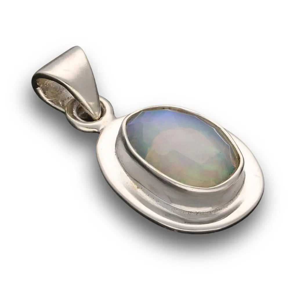 Get your Radiant Ethiopian Opal Sterling Silver Pendant online now or in store at Forever Gems in Franschhoek, South Africa