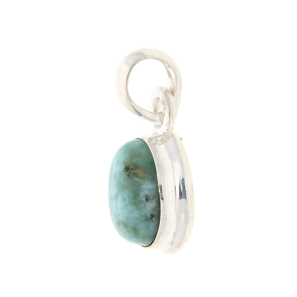 Buy your Enchanted Echoes: Larimar Sterling Silver Necklace online now or in store at Forever Gems in Franschhoek, South Africa
