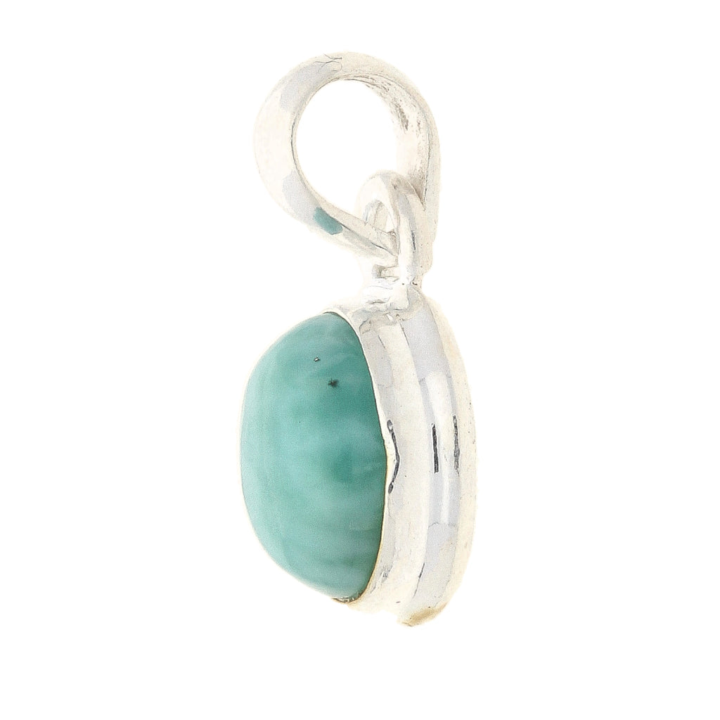 Buy your Enchanted Echoes: Larimar Sterling Silver Necklace online now or in store at Forever Gems in Franschhoek, South Africa
