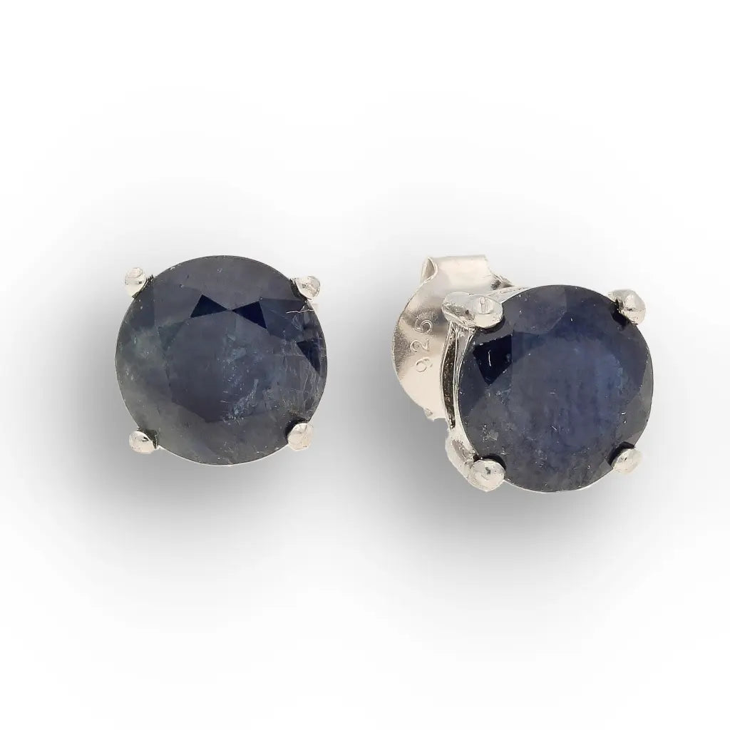 Get your Regal Natural Sapphire Stud Earrings in Sterling Silver online now or in store at Forever Gems in Franschhoek, South Africa