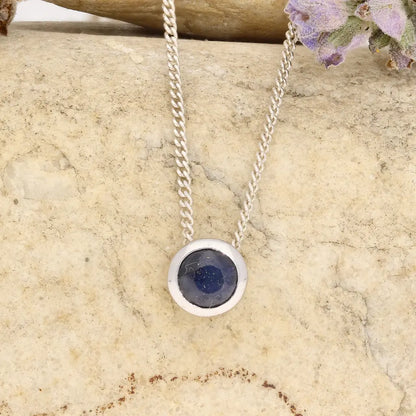 Get your Blue Sapphire Round Tube Necklace 45cm online now or in store at Forever Gems in Franschhoek, South Africa