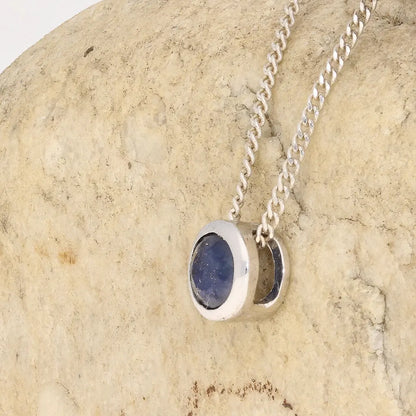 Get your Blue Sapphire Round Tube Necklace 45cm online now or in store at Forever Gems in Franschhoek, South Africa