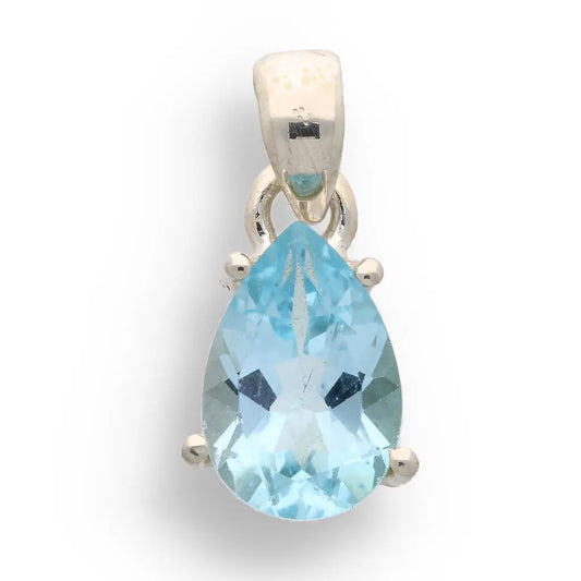 Buy your Blue Topaz Statement Pendant - A Drop of Heaven online now or in store at Forever Gems in Franschhoek, South Africa