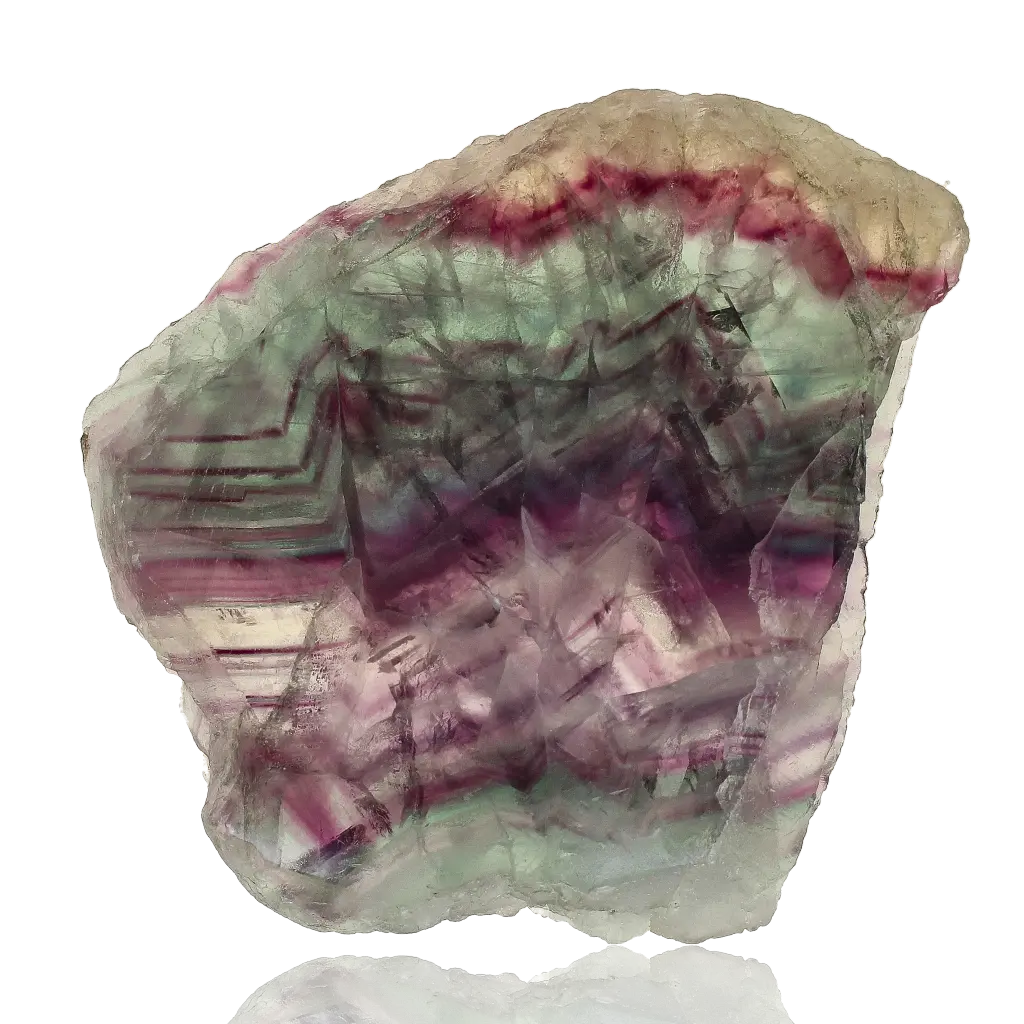 Buy your Fluorite Polished Slice – Nature’s Art in Stone online now or in store at Forever Gems in Franschhoek, South Africa