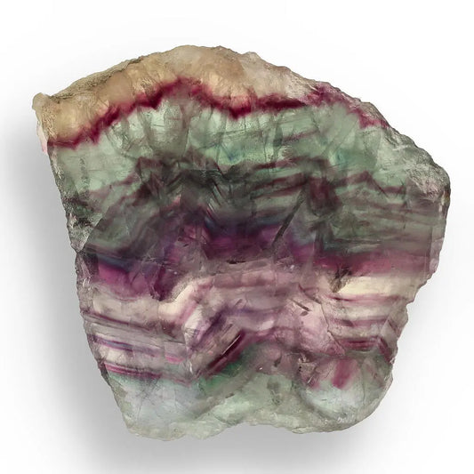 Buy your Fluorite Polished Slice – Nature’s Art in Stone online now or in store at Forever Gems in Franschhoek, South Africa