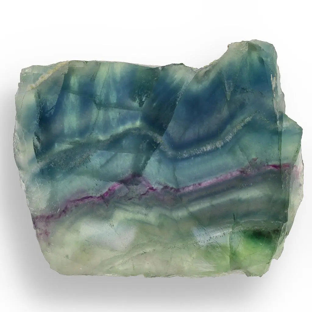 Buy your Fluorite Crystal Slice – A Splash of Magic online now or in store at Forever Gems in Franschhoek, South Africa