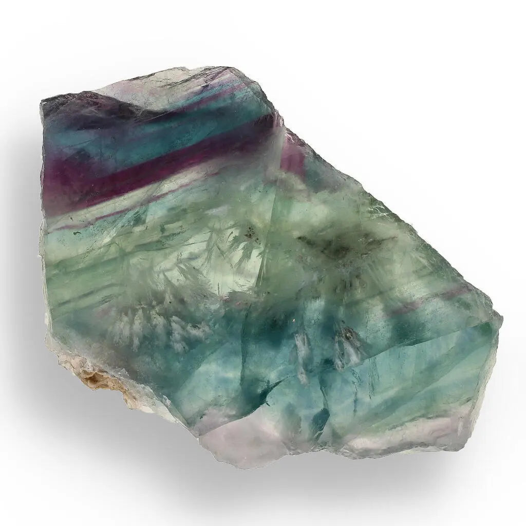Buy your Fluorite Crystal Slice – Waves of Wisdom online now or in store at Forever Gems in Franschhoek, South Africa