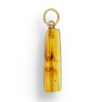 Get your Genuine Baltic Amber Necklace with Insects - Sterling Silver 45cm online now or in store at Forever Gems in Franschhoek, South Africa