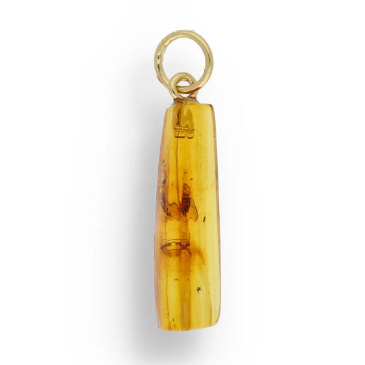 Get your Genuine Baltic Amber Necklace with Insects - Sterling Silver 45cm online now or in store at Forever Gems in Franschhoek, South Africa