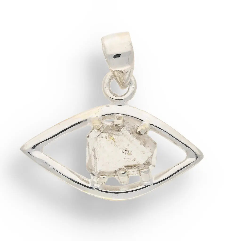 Get your Herkimer Diamond Eye Sterling Silver Necklace online now or in store at Forever Gems in Franschhoek, South Africa