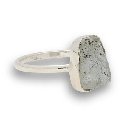 Buy your Rough Aquamarine Sterling Silver Ring - Ocean Whisper online now or in store at Forever Gems in Franschhoek, South Africa