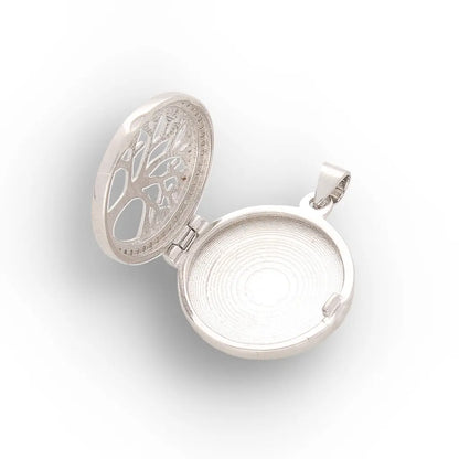 Sterling Silver Tree of Life Locket – Hold Memories Close