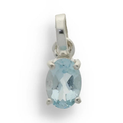 Get your Blue Topaz "Ocean Dreams" Sterling Silver Pendant - Dive into Serenity online now or in store at Forever Gems in Franschhoek, South Africa
