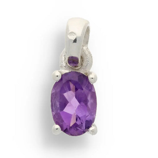 Get your Amethyst "Twilight Mystique" Sterling Silver Pendant - Royal Purple Enchantment online now or in store at Forever Gems in Franschhoek, South Africa