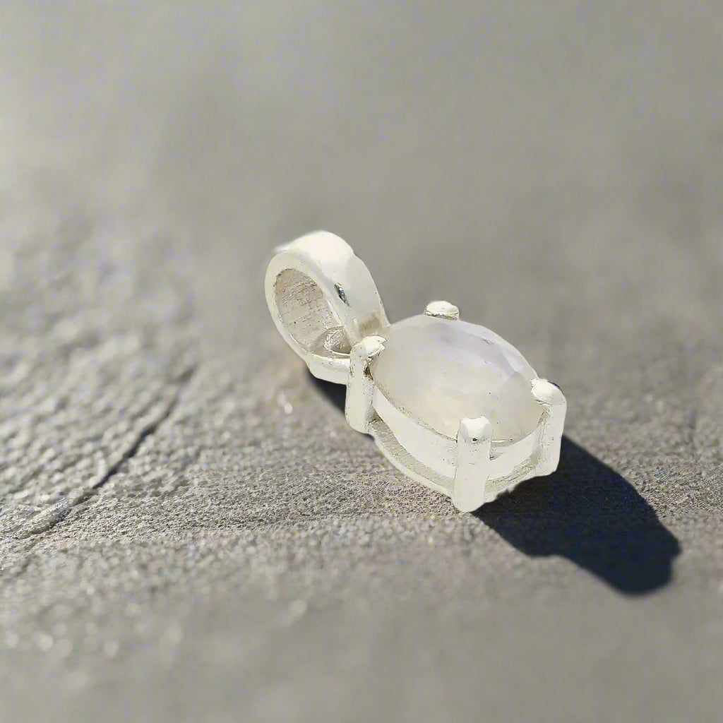 Get your Moonstone "Lunar Glow" Sterling Silver Pendant - Celestial Dreams Captured online now or in store at Forever Gems in Franschhoek, South Africa