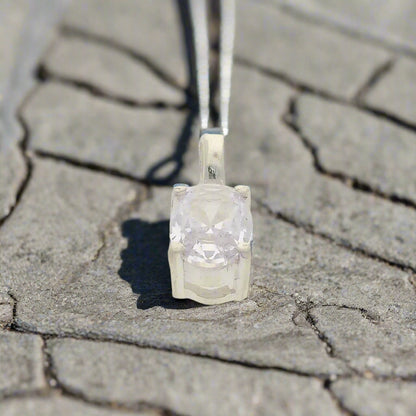 Get your Quartz "Crystal Vision" Sterling Silver Pendant - Pure Brilliance Unleashed online now or in store at Forever Gems in Franschhoek, South Africa
