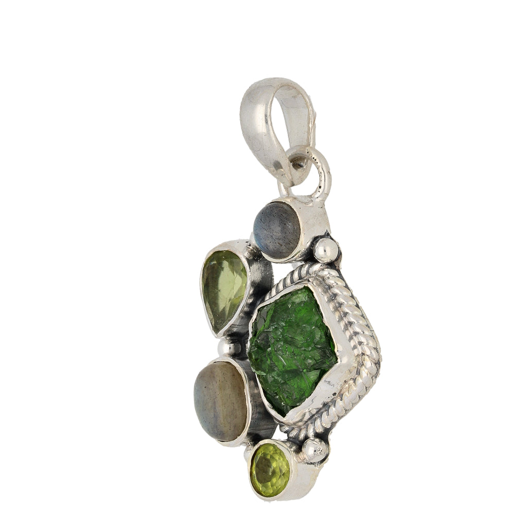 Buy your Gemstone Fusion Sterling Silver Necklace online now or in store at Forever Gems in Franschhoek, South Africa