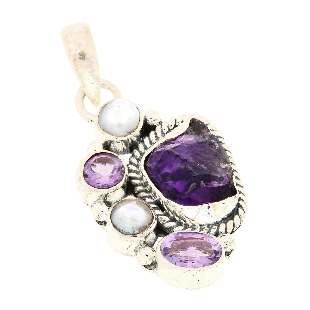 Buy your Gemstone Fusion Sterling Silver Necklace online now or in store at Forever Gems in Franschhoek, South Africa