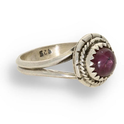 Buy your Star Ruby: Celestial Ember Glow Silver Ring online now or in store at Forever Gems in Franschhoek, South Africa