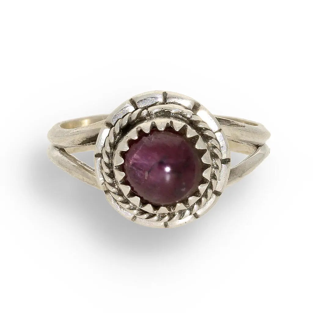 Buy your Star Ruby: Celestial Ember Glow Silver Ring online now or in store at Forever Gems in Franschhoek, South Africa