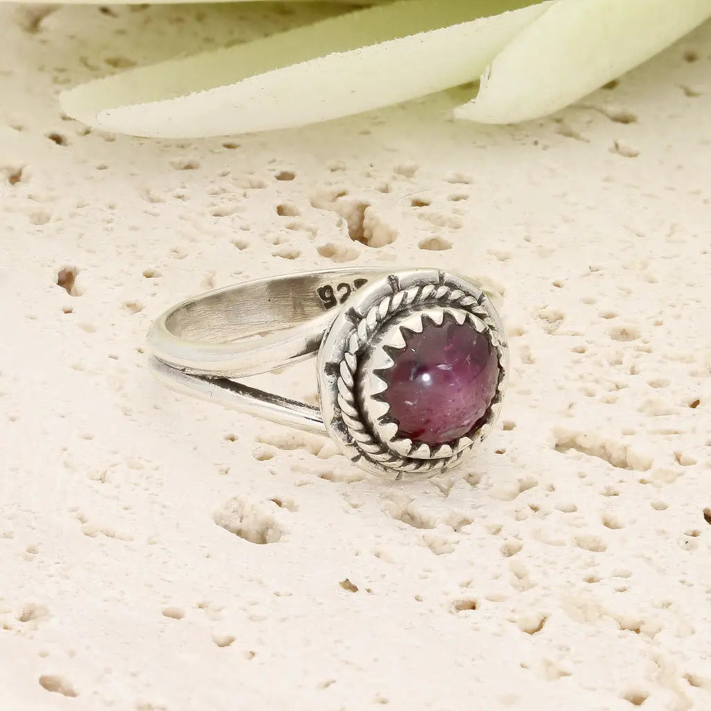 Get your Sterling Silver Natural Star Ruby Ring online now or in store at Forever Gems in Franschhoek, South Africa
