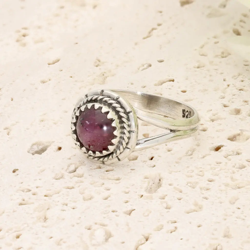 Get your Sterling Silver Natural Star Ruby Ring online now or in store at Forever Gems in Franschhoek, South Africa