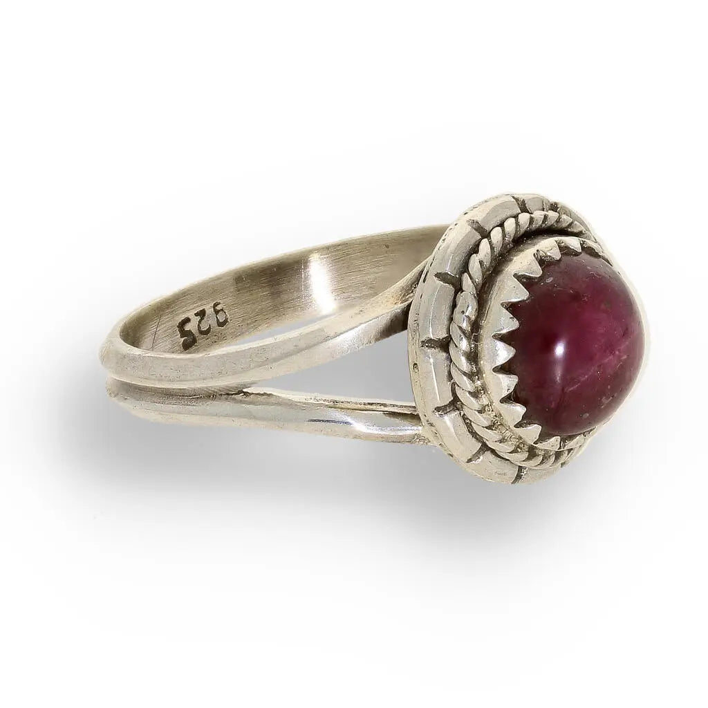 Buy your Star Ruby: Celestial Ember Glow Silver Ring online now or in store at Forever Gems in Franschhoek, South Africa