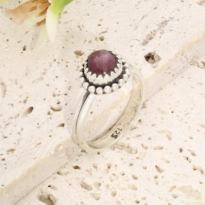 Get your Sterling Silver Natural Star Ruby Ring online now or in store at Forever Gems in Franschhoek, South Africa
