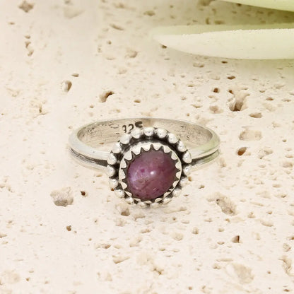 Get your Sterling Silver Natural Star Ruby Ring online now or in store at Forever Gems in Franschhoek, South Africa