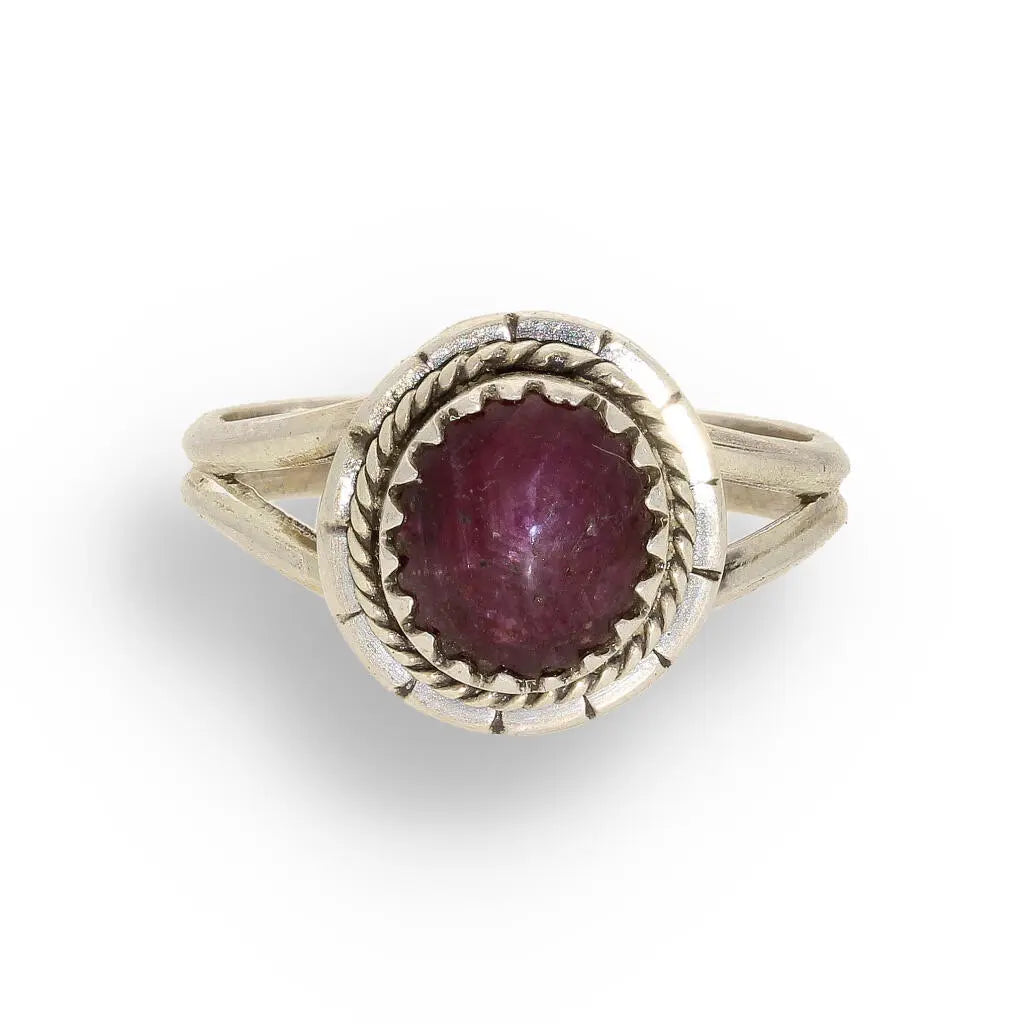 Buy your Star Ruby: Celestial Ember Glow Silver Ring online now or in store at Forever Gems in Franschhoek, South Africa