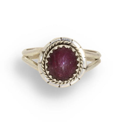 Buy your Star Ruby: Celestial Ember Glow Silver Ring online now or in store at Forever Gems in Franschhoek, South Africa