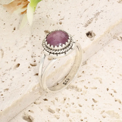 Get your Sterling Silver Natural Star Ruby Ring online now or in store at Forever Gems in Franschhoek, South Africa