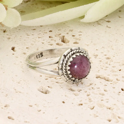 Get your Sterling Silver Natural Star Ruby Ring online now or in store at Forever Gems in Franschhoek, South Africa