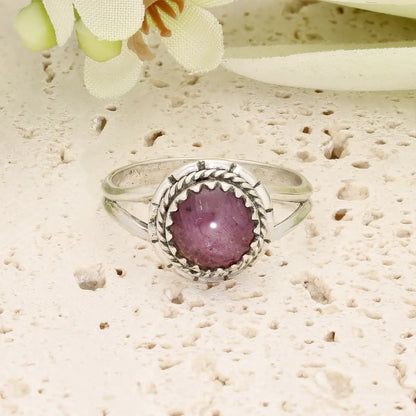 Get your Sterling Silver Natural Star Ruby Ring online now or in store at Forever Gems in Franschhoek, South Africa
