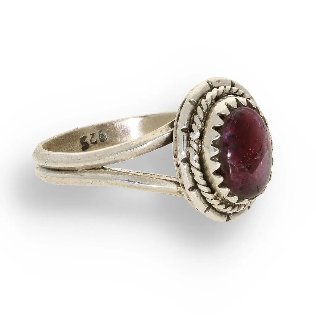 Buy your Star Ruby: Celestial Ember Glow Silver Ring online now or in store at Forever Gems in Franschhoek, South Africa