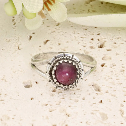 Get your Sterling Silver Natural Star Ruby Ring online now or in store at Forever Gems in Franschhoek, South Africa