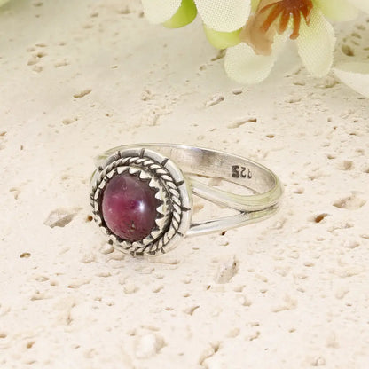 Get your Sterling Silver Natural Star Ruby Ring online now or in store at Forever Gems in Franschhoek, South Africa