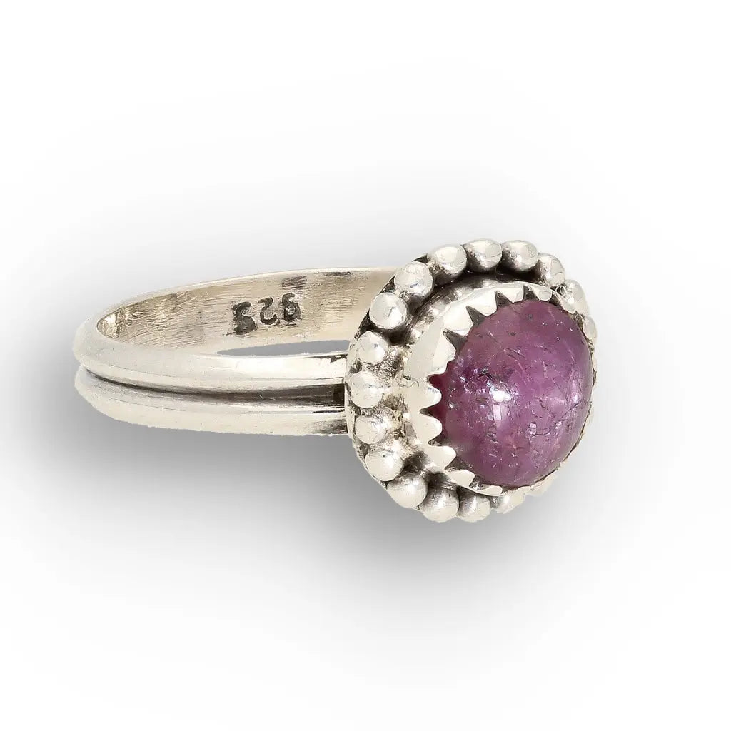 Get your Sterling Silver Natural Star Ruby Ring online now or in store at Forever Gems in Franschhoek, South Africa