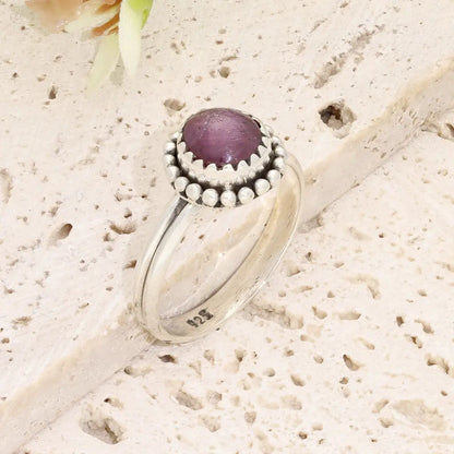 Get your Sterling Silver Natural Star Ruby Ring online now or in store at Forever Gems in Franschhoek, South Africa