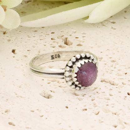 Get your Sterling Silver Natural Star Ruby Ring online now or in store at Forever Gems in Franschhoek, South Africa