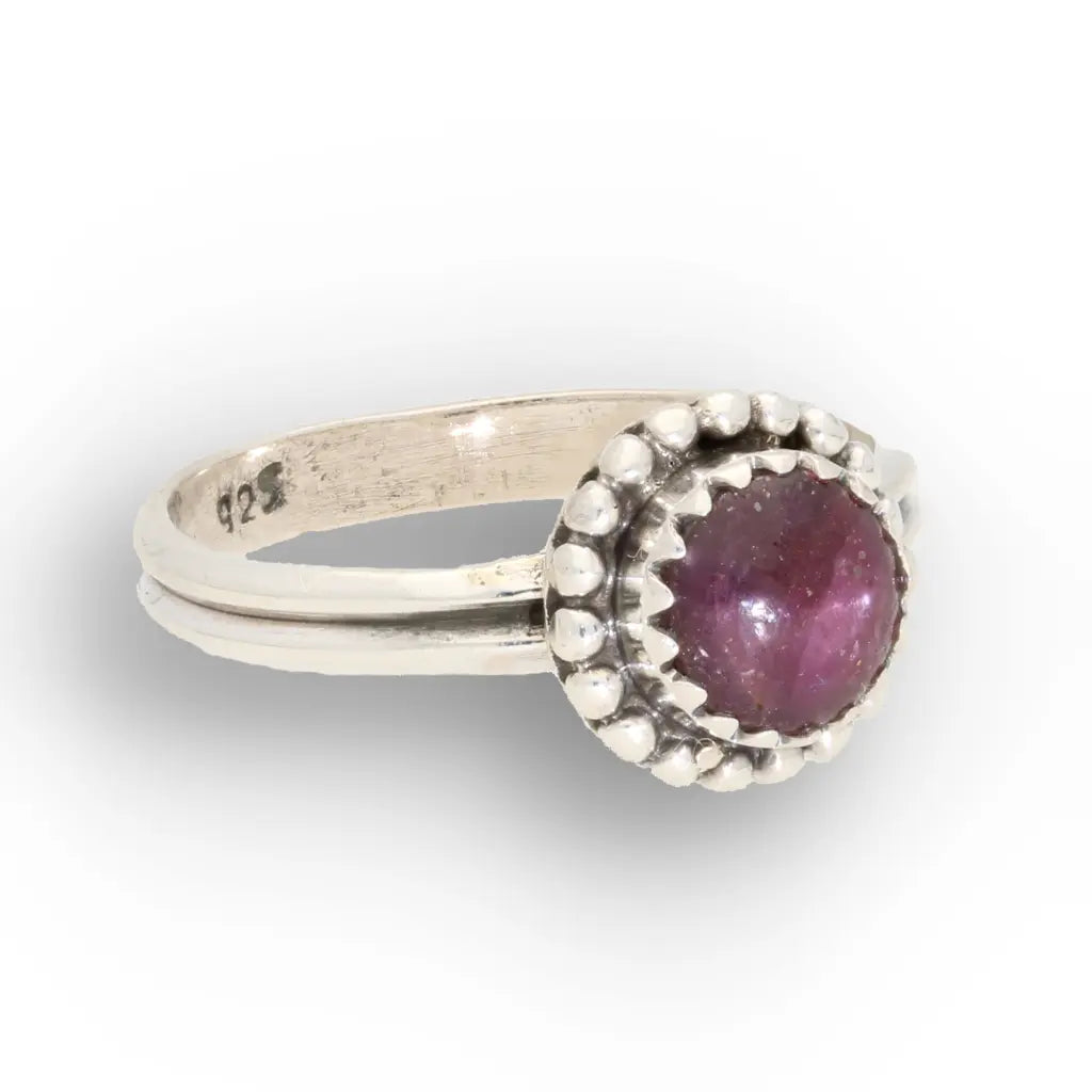 Get your Sterling Silver Natural Star Ruby Ring online now or in store at Forever Gems in Franschhoek, South Africa
