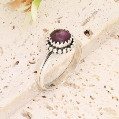 Get your Sterling Silver Natural Star Ruby Ring online now or in store at Forever Gems in Franschhoek, South Africa