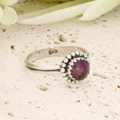Get your Sterling Silver Natural Star Ruby Ring online now or in store at Forever Gems in Franschhoek, South Africa