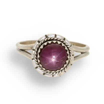 Buy your Star Ruby: Celestial Ember Glow Silver Ring online now or in store at Forever Gems in Franschhoek, South Africa